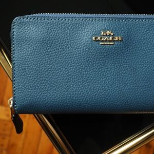 Coach Accordion Zip Wallet